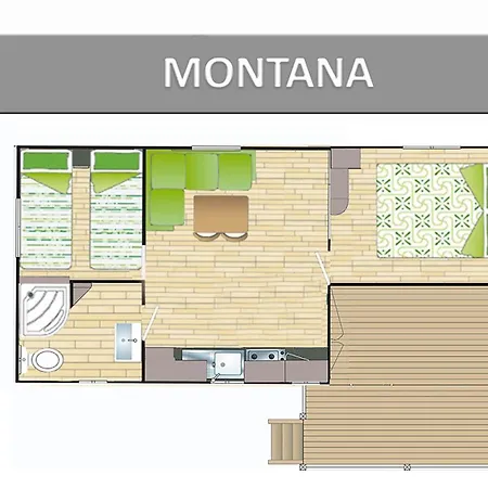 Campingplatz Naturiste Tikayan Petit Arlane 3*